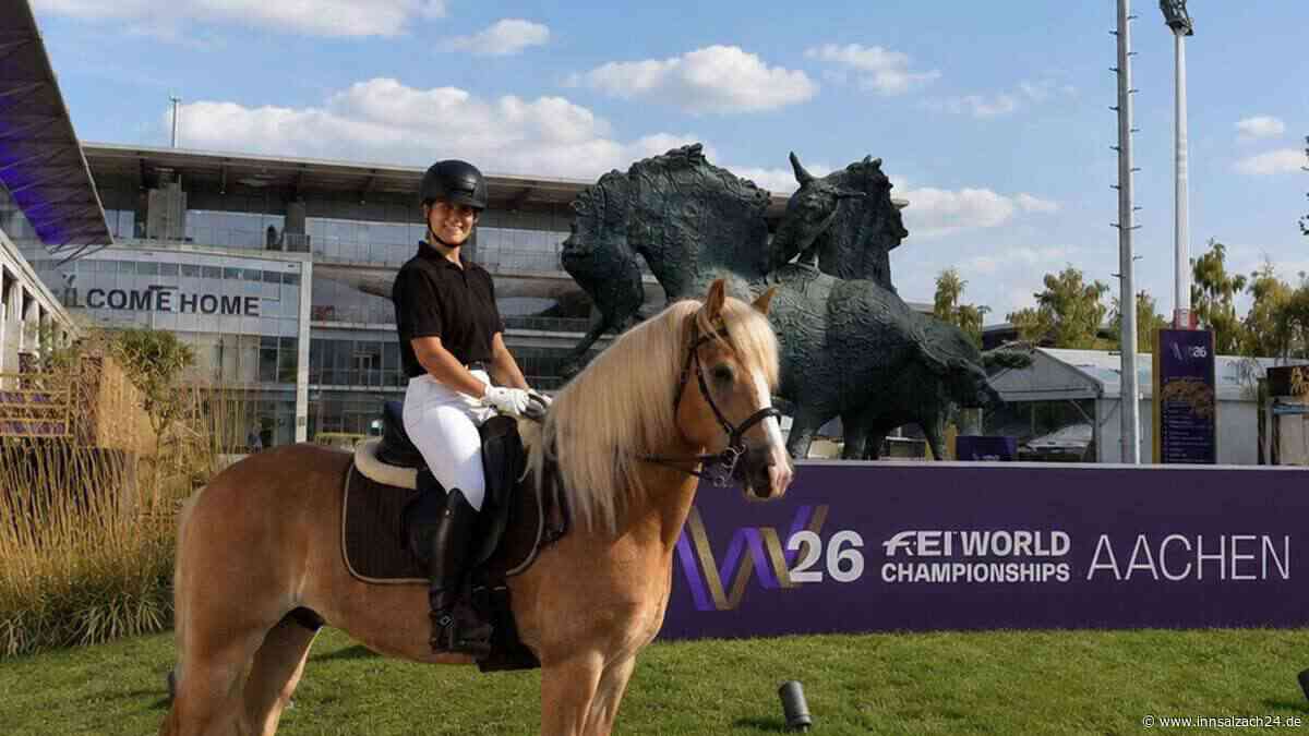 „Unglaublich stolz“: Selina Gschossmann aus Tüßling und Haflinger Phinix schaffen Weltrekord