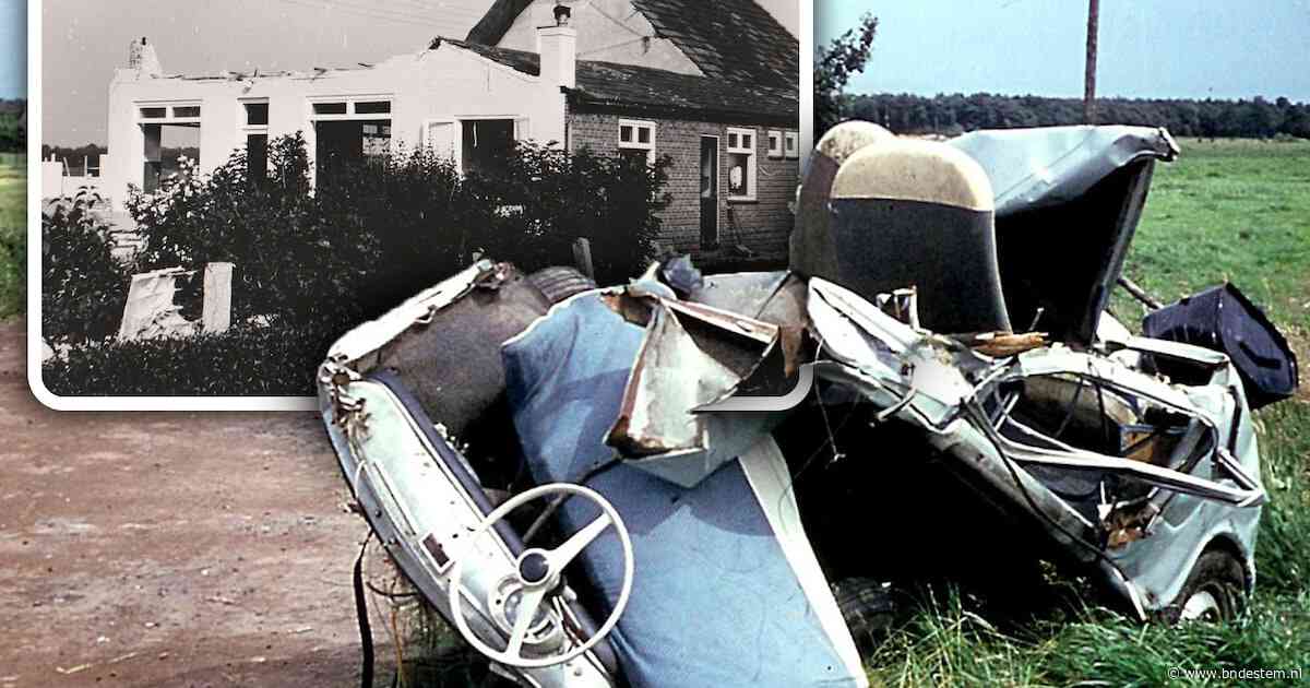 Beelden uit Frankrijk voeren Mart terug naar Chaamse tornado van 1967: ‘Wat daar gebeurde, vergeet ik nooit meer’