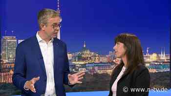 Berlin-Kandidaten im RTL-Duell: Eralp pocht auf Enteignungen, Evers lehnt entschieden ab