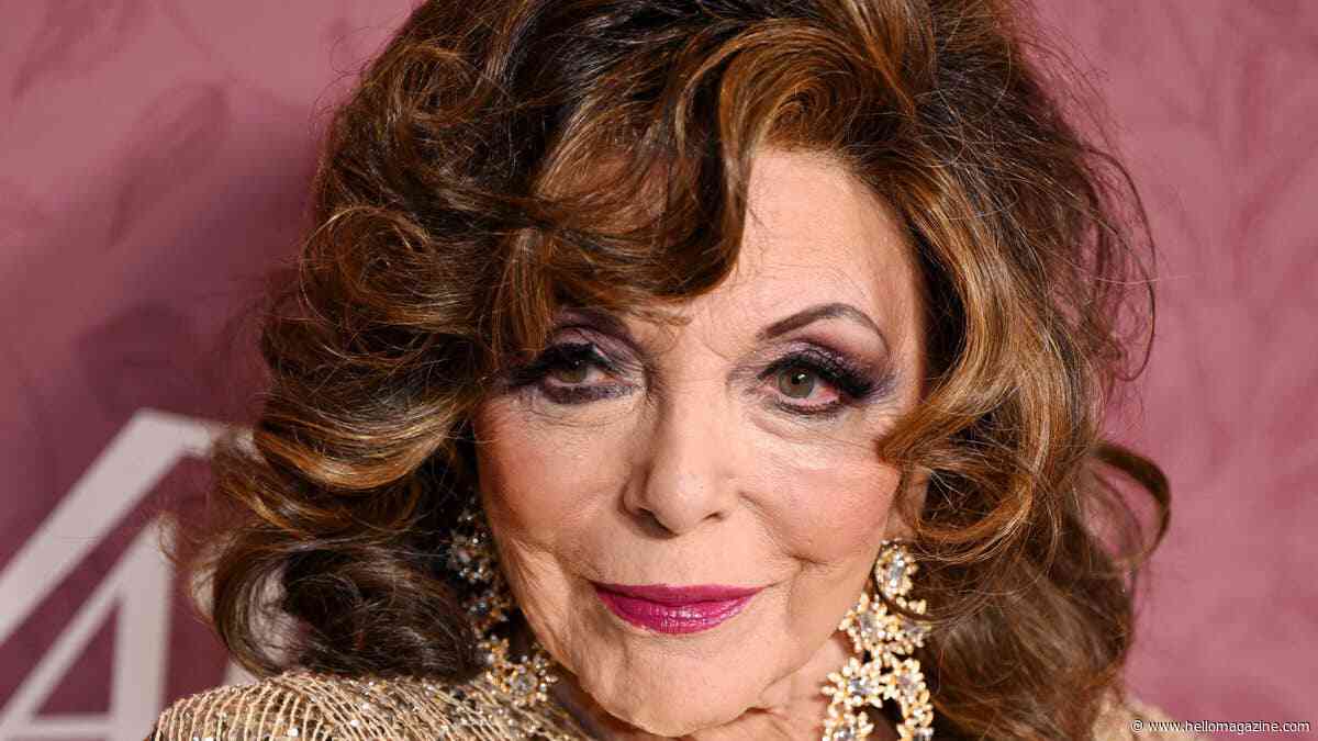 Joan Collins, 93, stuns in age-defying mini dress on summer vacation