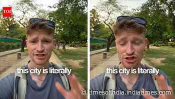 UK vlogger visits Chandigarh, says city feels ‘miles different’ from major Indian cities