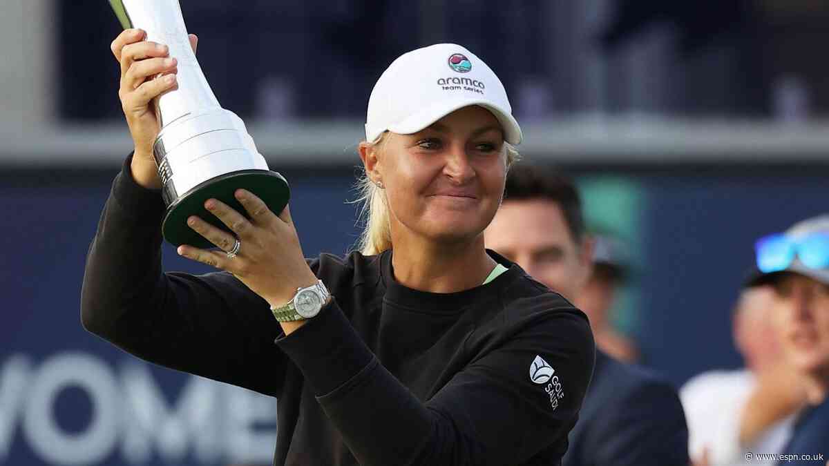 Major champ Nordqvist sets Boston as final event