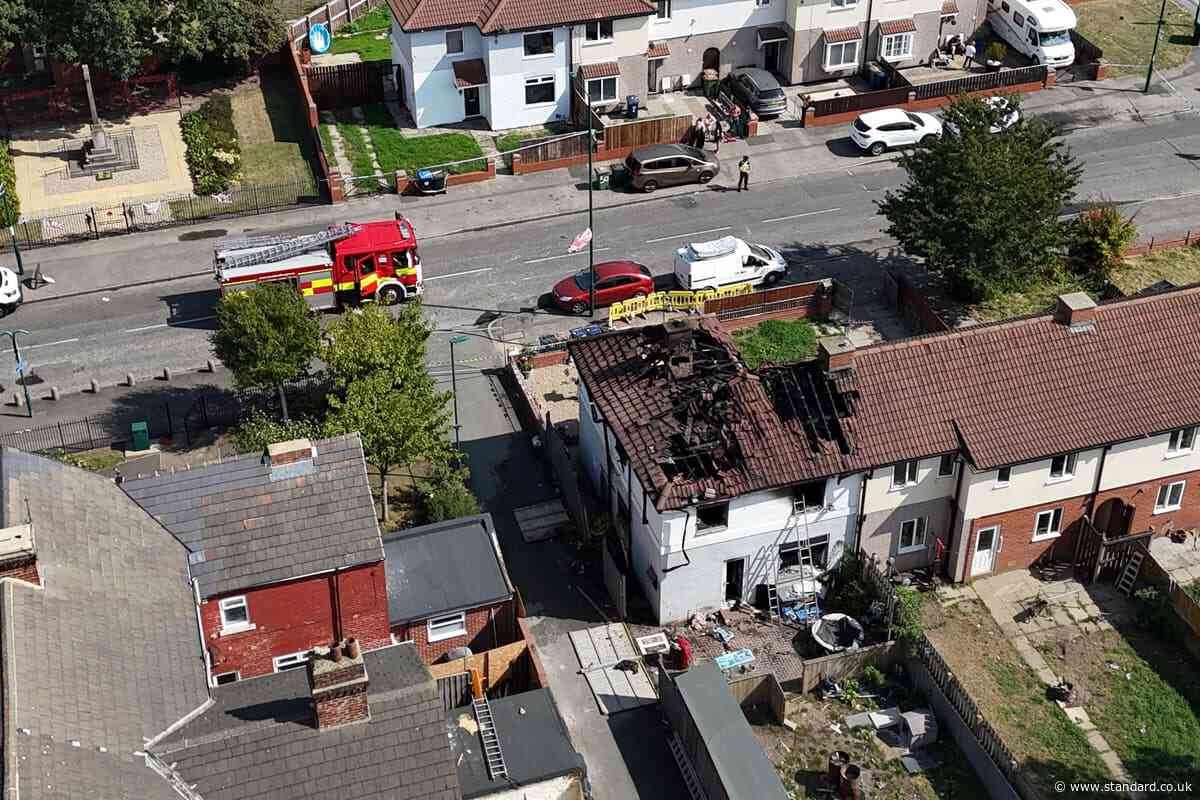 Murder investigation ongoing following house fire a mile from A66 crash site