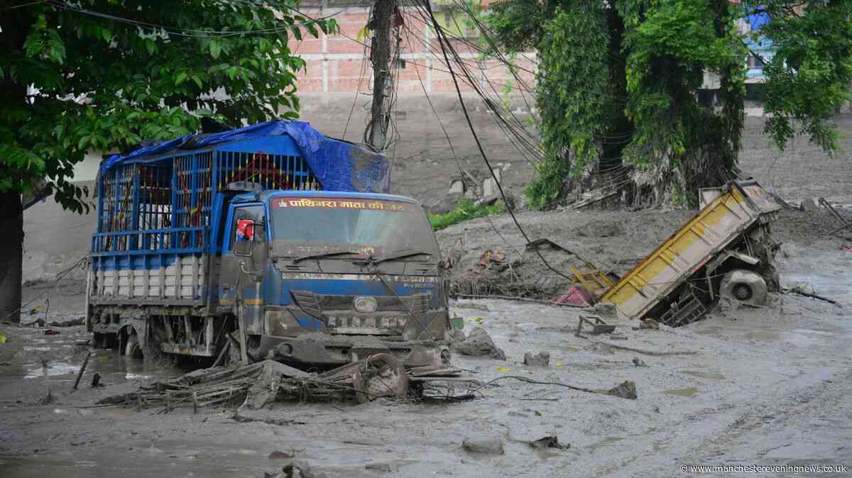 Dozens of UK tourists missing in Nepal after devastating flash floods