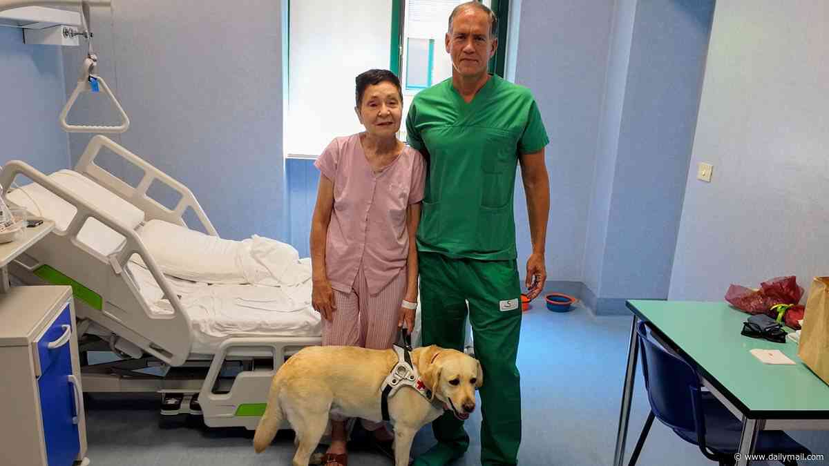 Woman regains sight after years of total blindness thanks to world-first eye transplant