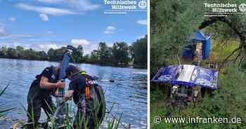 "Massives Fischsterben": Badeseen bei Bamberg auf Kippe - THW-Einsatz