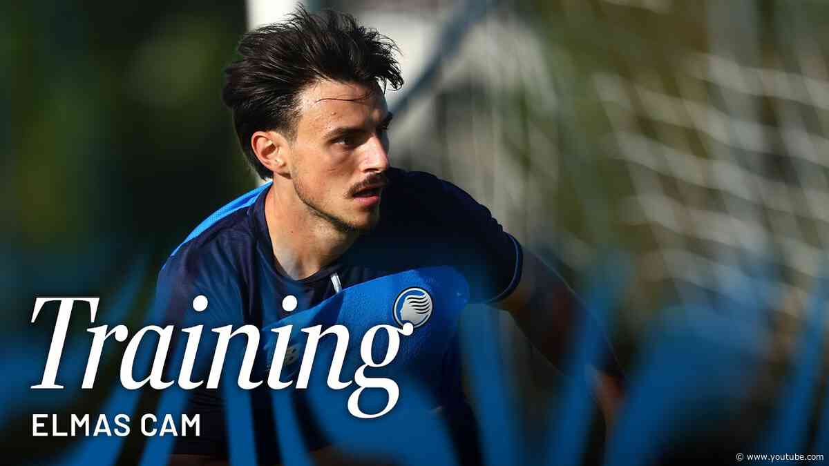 Eljif Elmas CAM 🎥🏃‍♂️⚽️ | Le immagini dell'allenamento