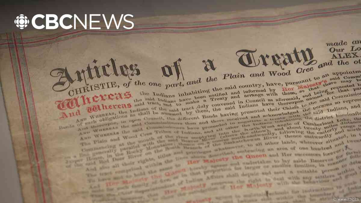 See a piece of Treaty 6 history on display at Wanuskewin Heritage Park