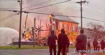 New Brunswick police charge man, 68, with arson after historic church burns