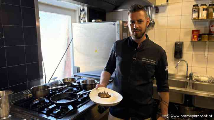 Chef-kok Herman houdt van experimenteren, na kraai zet hij hanenkam op menu