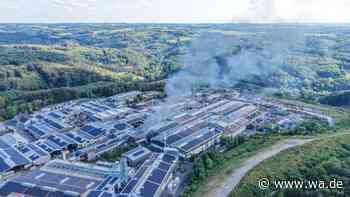 Große Rauchsäule über dem Ruhrgebiet – Brand bei Metall-Unternehmen