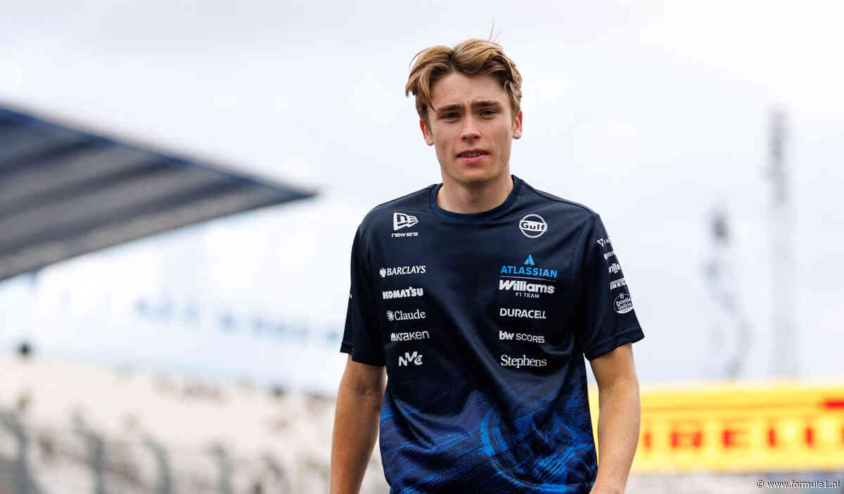 Luke Browning stapt opnieuw in bij Williams tijdens GP Italië: ‘Ontzettend blij’