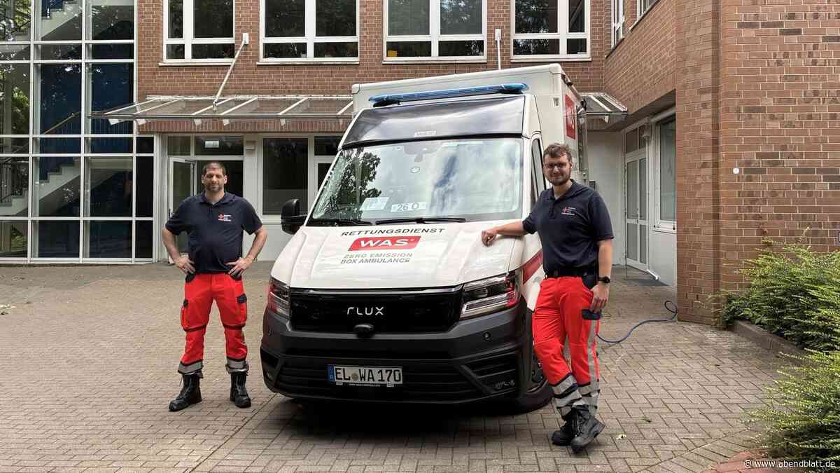 Feuerwehr Hamburg und DRK testen E-Rettungswagen – das Ergebnis ist erstaunlich