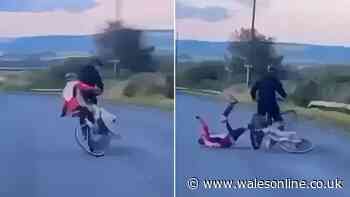 Youth charged after cyclist allegedly knocked off bike into oncoming traffic