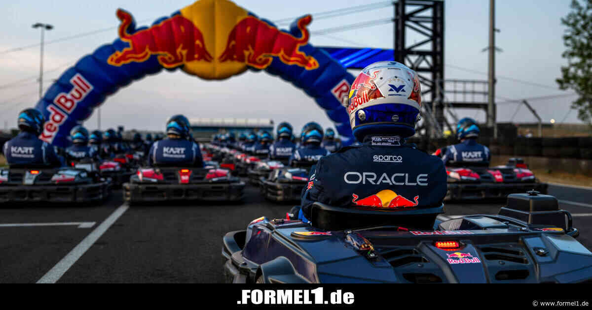 Max Verstappen fährt Kart-Rennen gegen 100 Fahrer - mit schwieriger Aufgabe