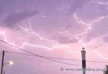 Flash flooding alert as thunderstorm warning issued for Kent
