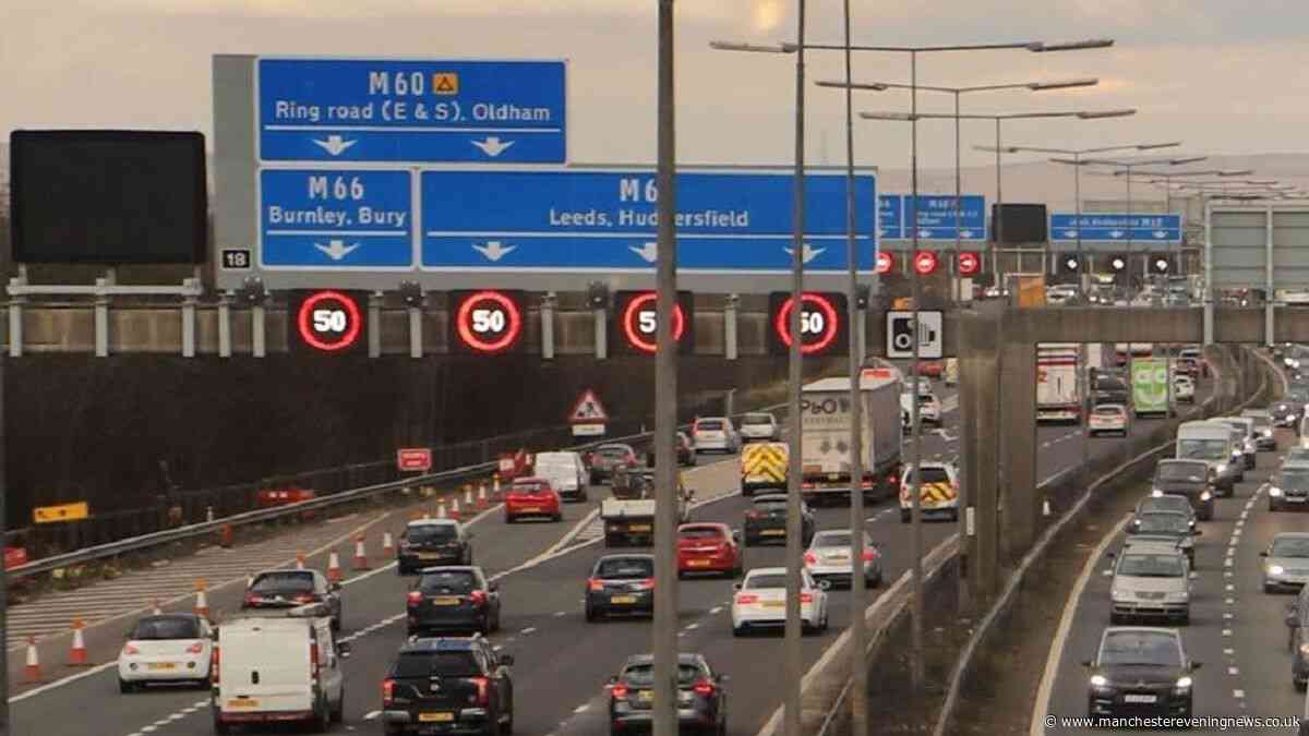 Overnight motorway closures planned for Simister Island