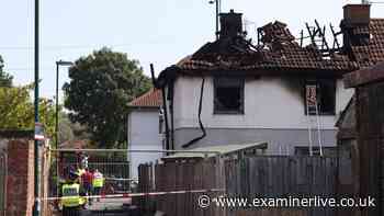 Child dies in house fire as murder probe launched near A66 crash site