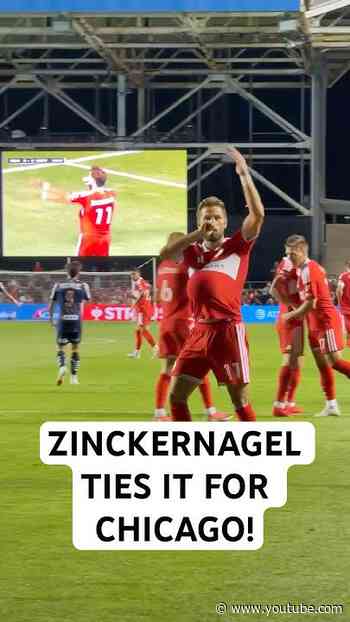 OGGLE👀 Zinckernagel EQUALIZER vs. Rayados!