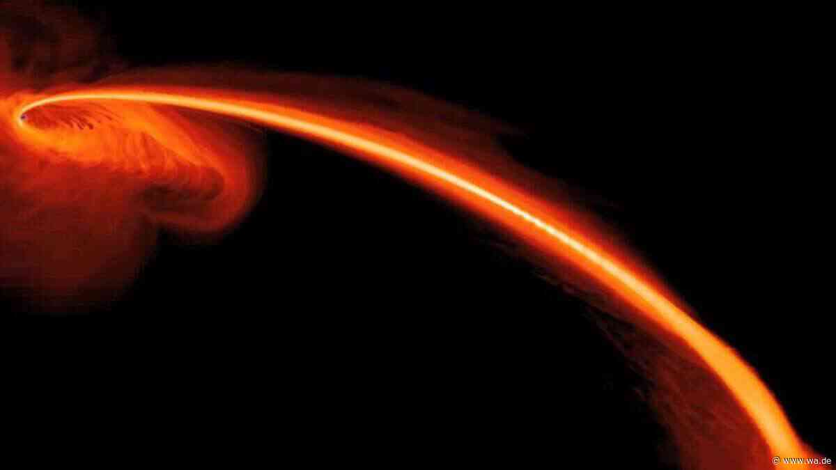 Stern überlebt Schwarzes Loch immer wieder – doch jedes Mal leuchtet er schwächer