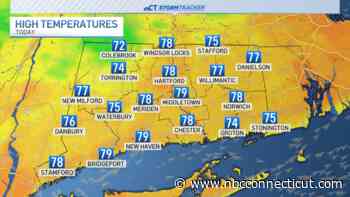 Pleasant Tuesday night with a mostly sunny Wednesday