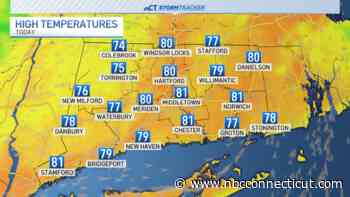 50's to start the day for most spots on Tuesday