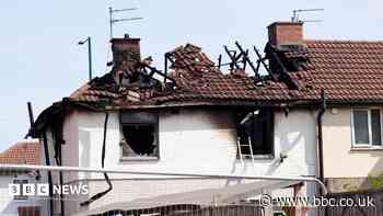 Murder arrests after fire kills two including child