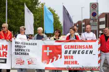 VW-Chef besucht Zwickau: Das sagen die Beschäftigten nach der Betriebsversammlung
