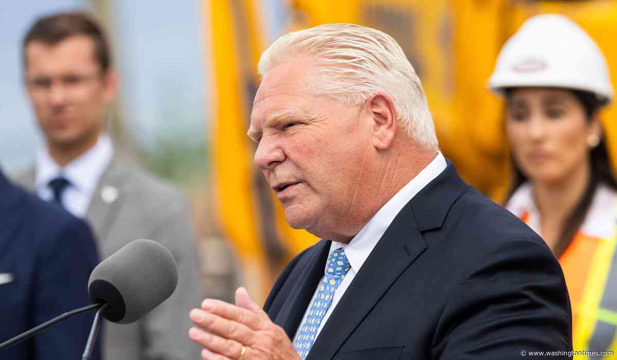 Canada's Doug Ford renews threat to stop electricity exports to U.S.