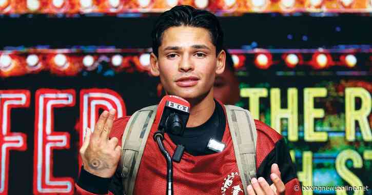 Ryan Garcia says one man stands above all others as the best welterweight of all time