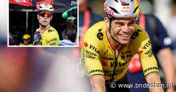 ‘Ik ben Pogacar niet, die elke dag een nieuwe krijgt’: Wout van Aert dolt over verloren zonnebril in Vuelta