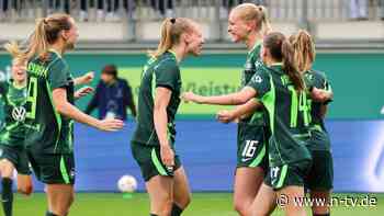 Eintracht-Frauen müssen zittern: Nach Rot für Zopf-Ziehen dominiert Wolfsburg die CL-Quali