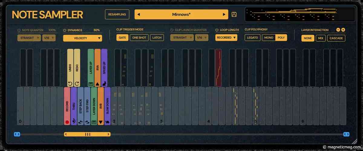 Osterhouse Sounds Note Sampler Turns MIDI Ideas Into a Playable Keyboard Sketchpad