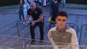 Man City star Phil Foden joins jacket potato craze with visit to the Trafford Centre