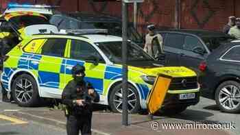 Drug dealer shot in arm by police carrying out surveillance