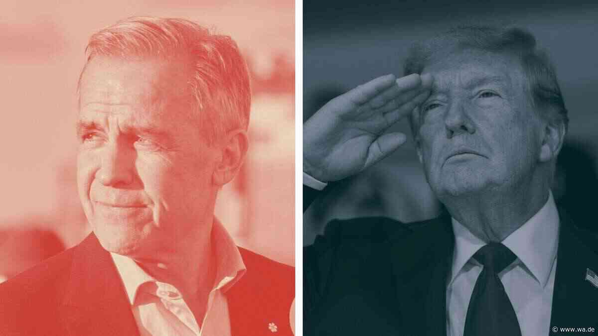 „Trumps wirklicher Gegenspieler“: Wird gerade ein kanadischer Ex-Banker zur Galionsfigur der freien Welt?