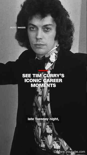 See Tim Curry’s iconic career moments