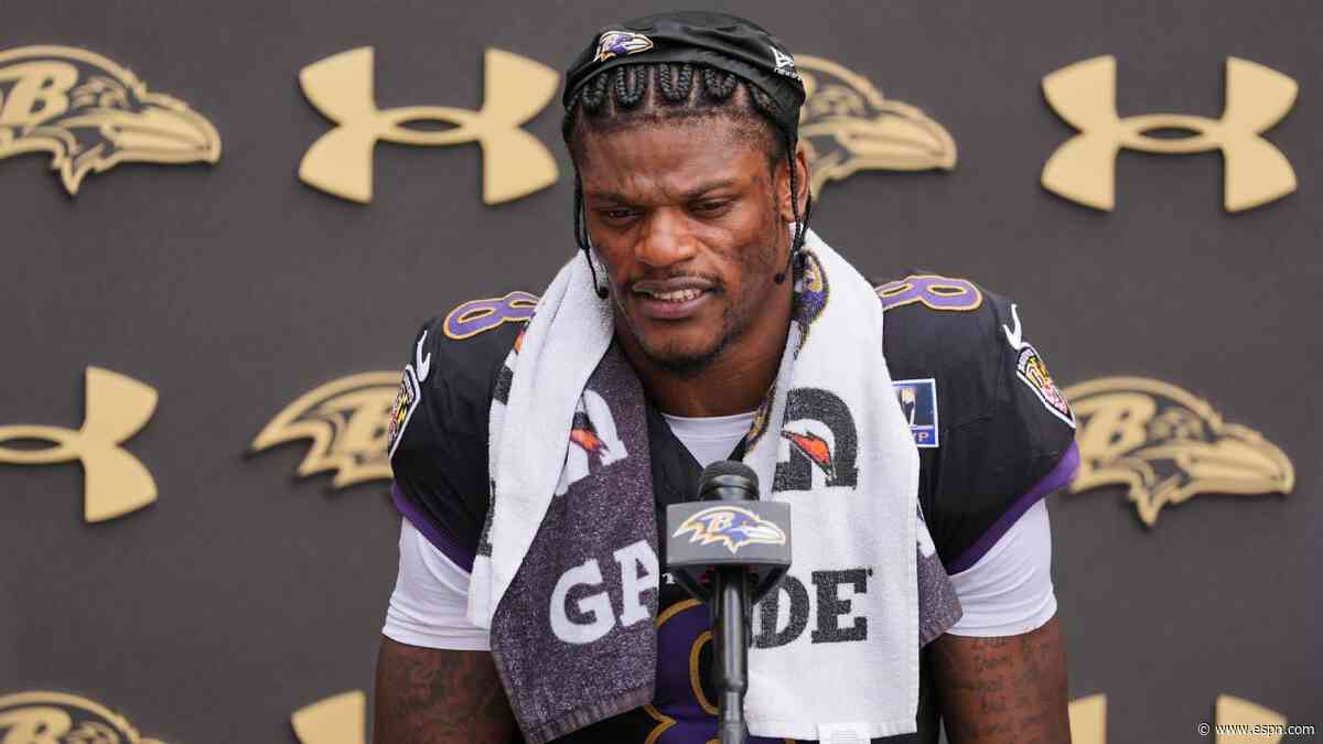 Lamar: Injuries to blame for fewer runs in 2025