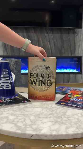 BOOKED and busy on October 5th 📚 #books #fourthwing #reading #hockey #tampa