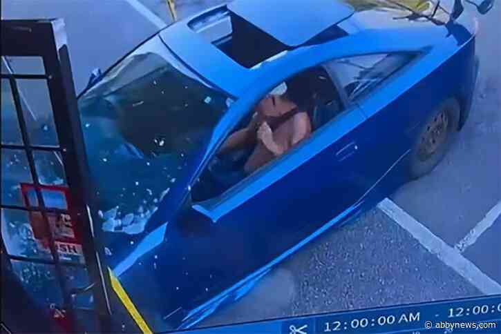 VIDEO: Driver flees scene after smashing into Chilliwack convenience store