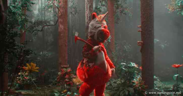 Buddy: Killer Unicorn Hilariously Attacks Theater Employee in Video for New Horror Movie