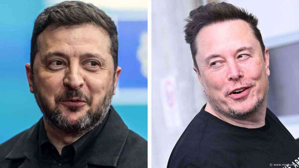 Für Angriffe auf Russlands Wirtschaft: Ukraine umschmeichelt Musk mit Orden – für Starlink-Freigabe?