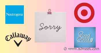 2 Weeks, 4 Brand Apologies. Will Any of Them Make a Difference?