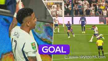 'Excellent goal!' | Savio scores 11 minutes into Spurs debut!