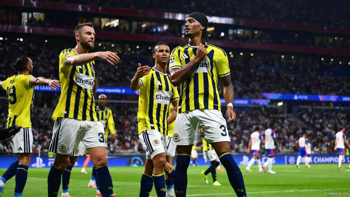Aké met Fenerbahçe de Champions League in na nipte zege bij Lyon van Kluivert