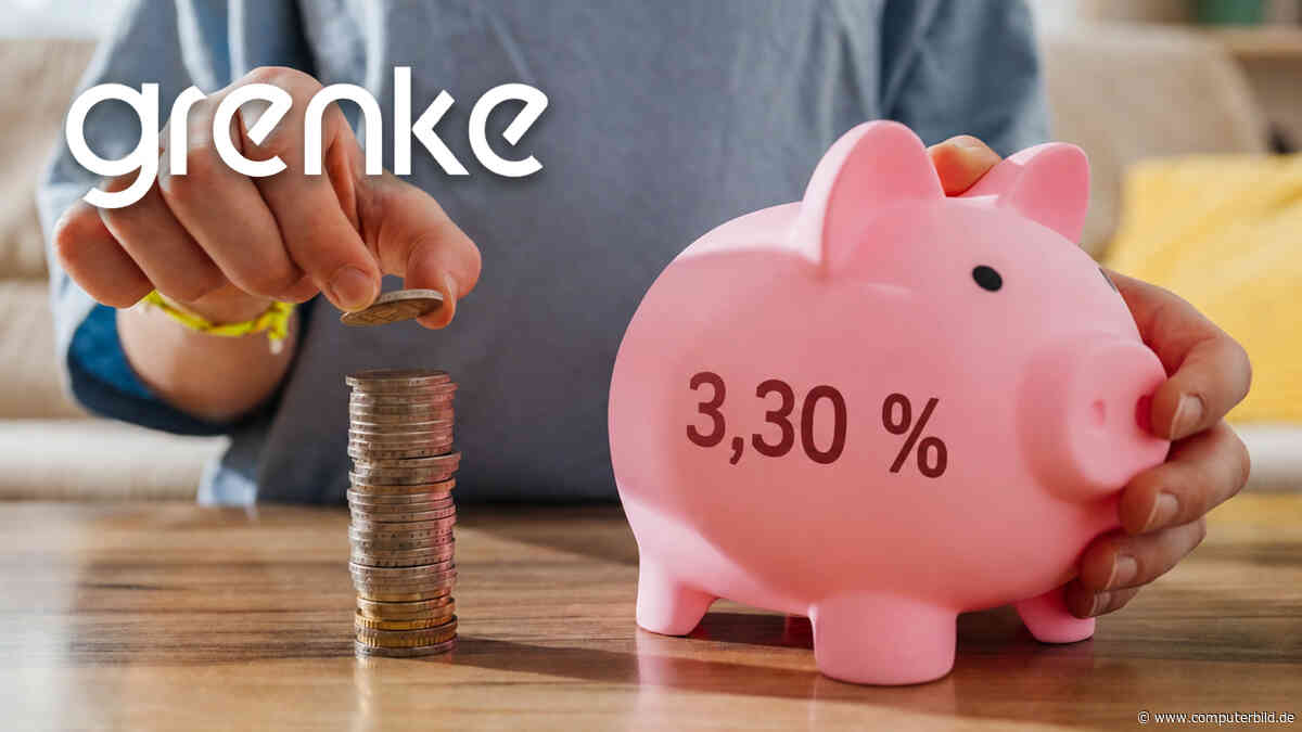 Festgeld der grenke Bank im Check: Bis zu 3,30 Prozent Zinsen sichern