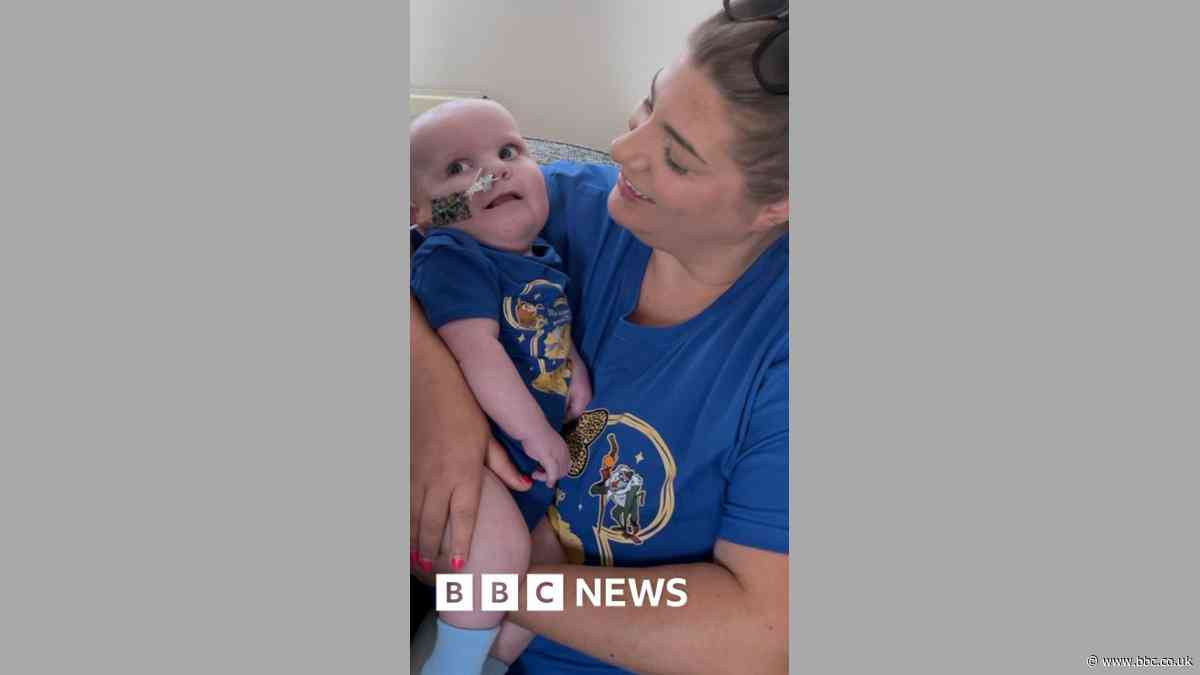 'There is hope': Baby allowed home after 304 days in hospital