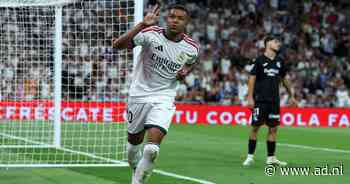 Kylian Mbappé schittert met hattrick en bezorgt Denzel Dumfries uitstekend thuisdebuut voor Real Madrid
