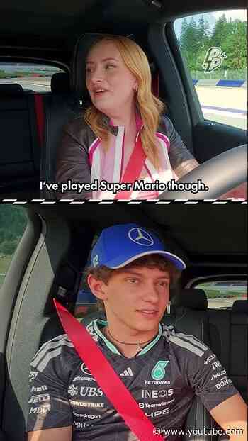 We need to know Kimi’s Mario Kart main 💨 #KimiAntonelli #AmeliaDimoldenberg #F1 #PassengerPrincess