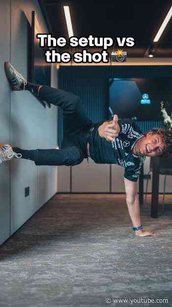 YTS - Watch Kimi become Spiderman 👀 #f1 #mercedesf1 #kimiantonelli #spiderman